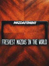 MAZDA FITMENT V3 - LICENSE PLATE FRAME