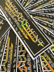 MAZDA FITMENT CLUB STICKER - SPECIAL SPOT OILSLICK