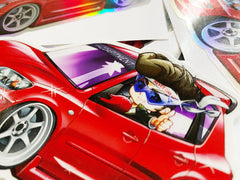 MAZDA FITMENT CARICATURE - 1ST GEN MS3 STICKER
