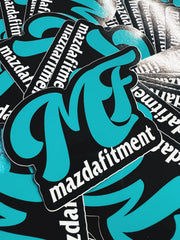 MAZDA FITMENT ELEGANT INITIALS STICKER