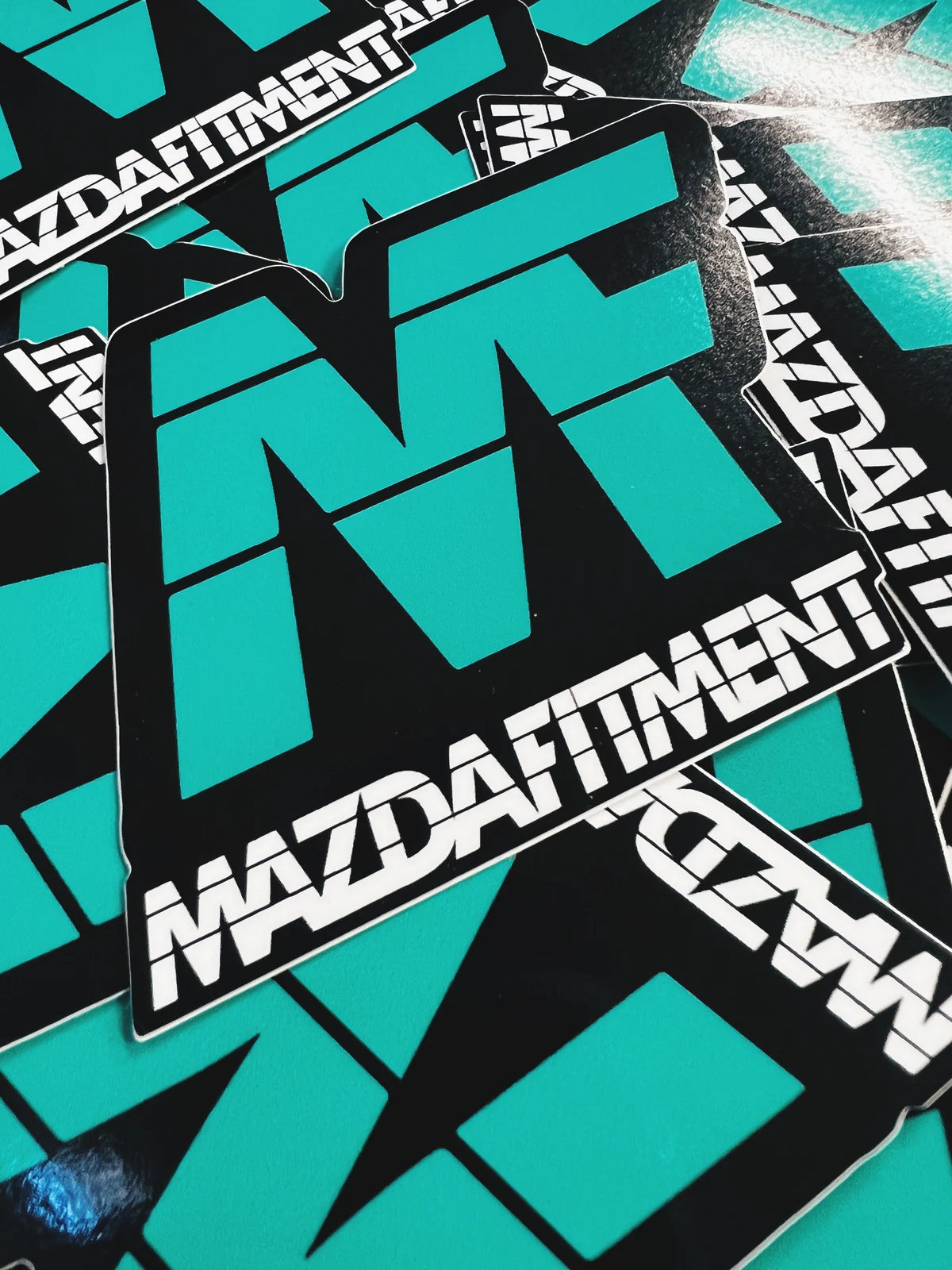 MAZDA FITMENT V3 INITIALS STICKER MAZDA FITMENT V3 INITIALS STICKER