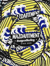 マツダフィットメントそのグッドフィーリング。サンセットステッカー